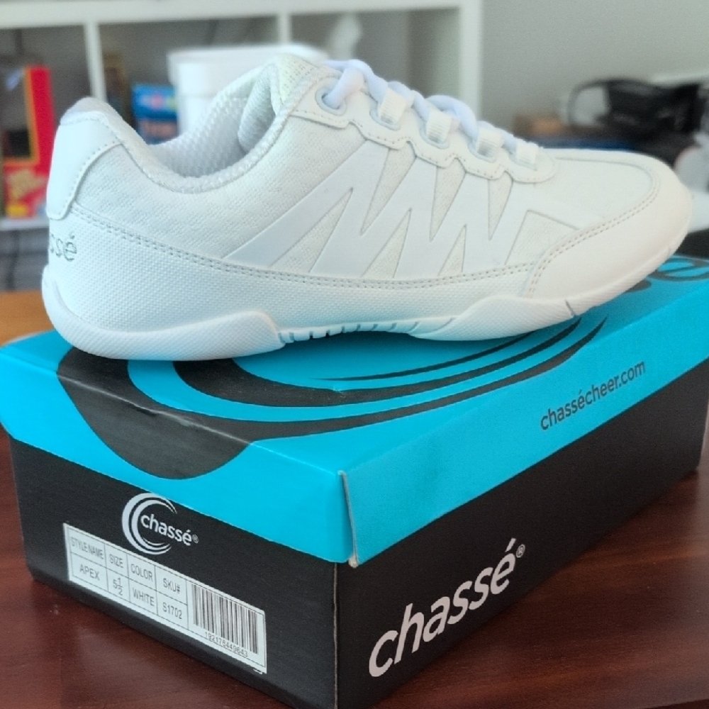 Chassé Apex Cheer Sneakers - White - Girls 5 1/2